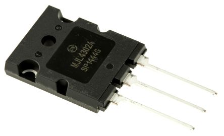 Onsemi MJL4302AG THT, PNP Transistor -350 V / –15 A 35 MHz, TO-3BPL 3-Pin