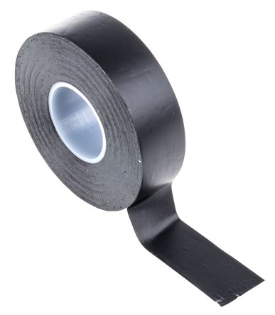 Advance Tapes Cinta Aislante De PVC AT7 De Color Negro, 19mm X 20m, Grosor 0.13mm
