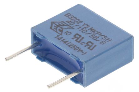 EPCOS B32021 Folienkondensator 4.7nF ±20% / 300V Ac, THT Raster 10mm