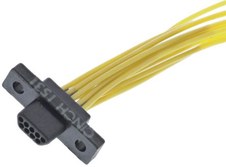 Cinch Connecteur Sub-D Mâle 9 Voies Montage Sur Câble Droit