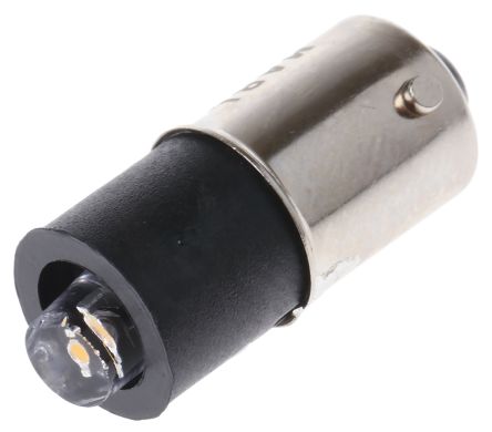 Marl LED Signalleuchte Weiß, 48V Ac/dc / 9200mcd, Ø 4.9mm X 26mm, Sockel BA9s