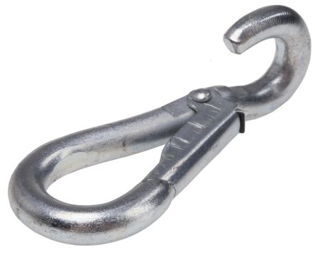 RS PRO Zinc Plated Steel Spring Hook