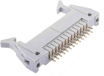 RS PRO Leiterplatten-Stiftleiste Stecker Gerade, 26-polig, Raster 2.54mm, Lötanschluss-Anschluss, 1A