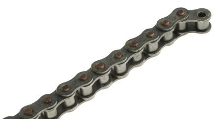 威浦曼 滚子链, 08B-1链型, 单工绞线, 钢制, 5m长, 12.7mm节距, 0.7kg/m