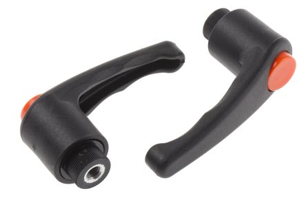 RS PRO Steel Clamping Lever, M6 X 12mm