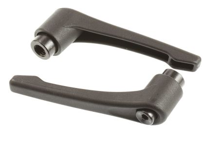 RS PRO Steel Clamping Lever, M10 X 12mm