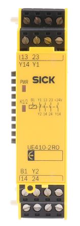 Sick UE410 Ausgangsmodul, 30 Vdc 2 Schließer / 1,6 W