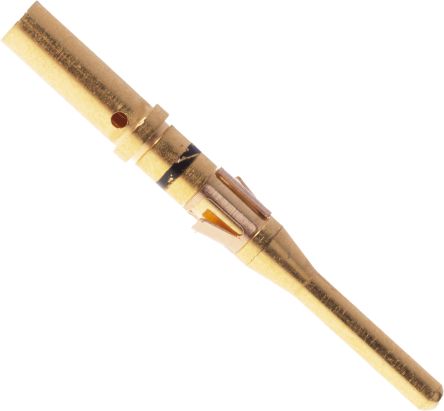 ITT Cannon Trident Crimp-Anschlussklemme Für Trident-Rundsteckverbindergehäuse, Stecker, 0.6mm² / 1.5mm², Gold