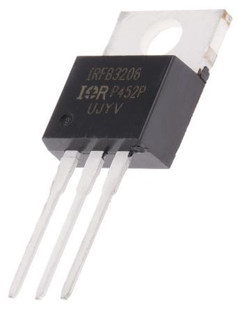Infineon HEXFET IRFB3206PBF N-Kanal, THT MOSFET 60 V / 210 A 300 W, 3-Pin TO-220AB