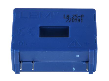 LEM LA, 55:1 Stromwandler Geschlossen 55A, 36.5mm X 14.45mm X 27.2mm