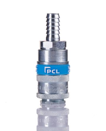 PCL Pneumatische Schnellsteckkupplung Stahl, Schlauchkupplung, 10mm