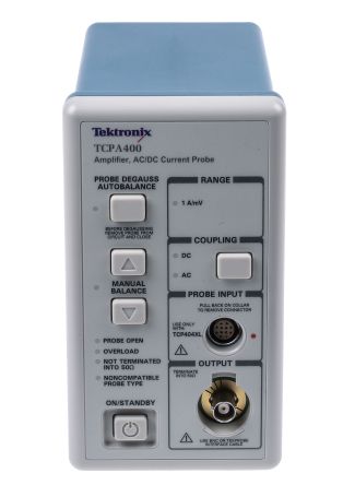 Tektronix Sonda Para Osciloscopio TCPA400, AC/DC, DC → 2MHZ, CAT I 600V