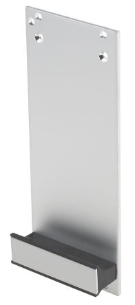 RS PRO Aluminium Frontplatte 3U X 10TE, Grau
