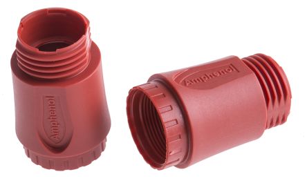 Amphenol Industrial, Eco-Mate Straight Circular Connector Backshell With Strain Relief