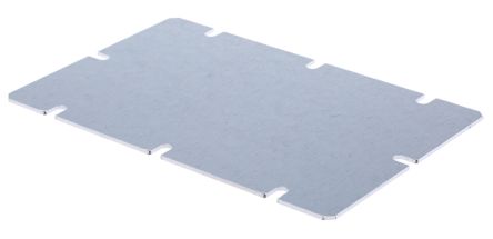 Fibox Steel Mounting Plate For Use With MNX Series, 148 X 98 X 1.5mm