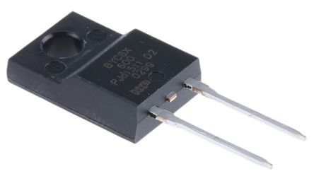 WeEn Semiconductors Co., Ltd Schaltdiode Einfach 8A 1 Element/Chip THT 600V TO-220F 2-Pin Siliziumverbindung 2.91V