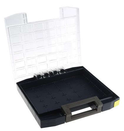 Raaco Caja Organizadora De PC, PP Gris, 354mm X 323mm X 55mm
