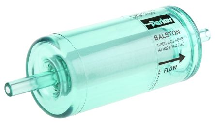 Parker Nylon Einweg-Inline-Filter Filter Gas, Flüssigkeit 170l/min 1/4Zoll, Mit G1/4 Anschluss 8,5 Bar