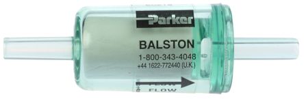 Parker Nylon Einweg-Inline-Filter Filter Gas, Flüssigkeit 5.4SCFM 1/4Zoll, Mit G1/4 Anschluss 8,1 Bar