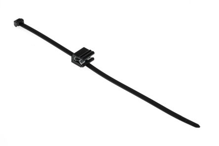 HellermannTyton T50ROSEC5A Nylon 66 Kabelverbindungssatz Schwarz 4,6 Mm X 200mm, 25 Stück