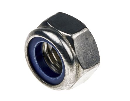 RS PRO Stainless Steel, Hex Nut, M12