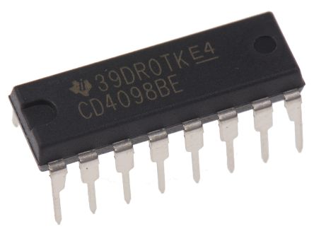 Texas Instruments Multivibrateur Monostable CD4098BE, PDIP 16 Broches