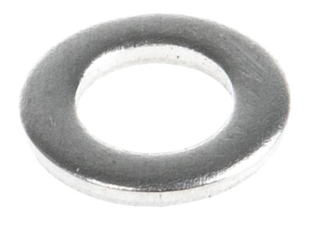 RS PRO Stainless Steel Plain Washer, 0.50mm Thickness, M2.5 (Form A), A2 304