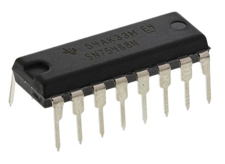 Texas Instruments NPN Darlington-Transistor 100 V 500 MA, PDIP 16-Pin Single & Common Emitter