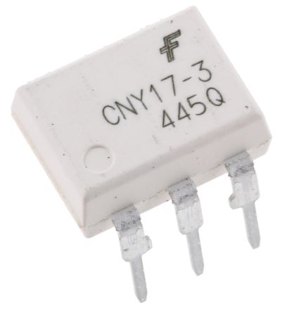 Onsemi THT Optokoppler DC-In / Transistor-Out, 6-Pin PDIP, Isolation 7,5 KV Eff