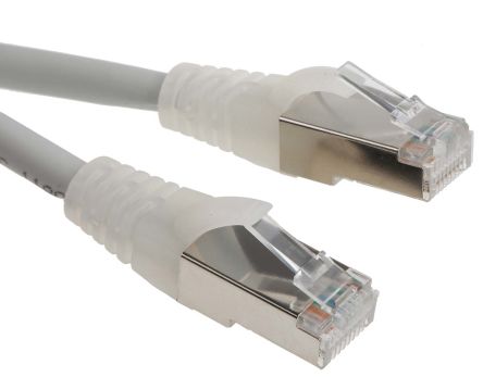 RS PRO Câble Ethernet Catégorie 6 F/UTP, Gris, 3m LSZH Avec Connecteur