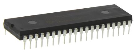 Microchip Mikrocontroller PIC18F PIC 8bit THT 32 KB, 256 B PDIP 40-Pin 64MHz 1536 KB RAM
