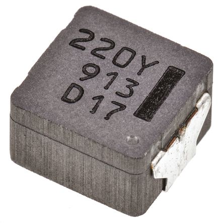 Panasonic Inductor De Montaje En Superficie Bobinado, 22 μH, ±20%, Núcleo De Compuesto De Metal 0854, 4.8A Idc, Serie