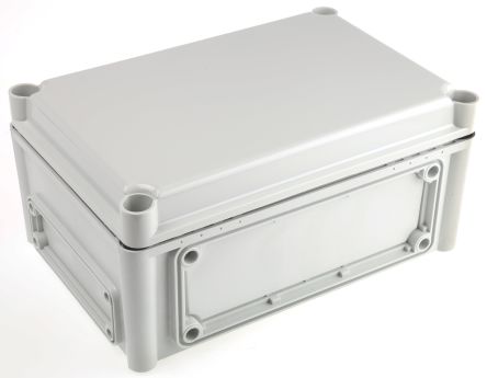 Fibox EK Polycarbonat Gehäuse Grau Außenmaß 280 X 190 X 130mm IP66, IP67