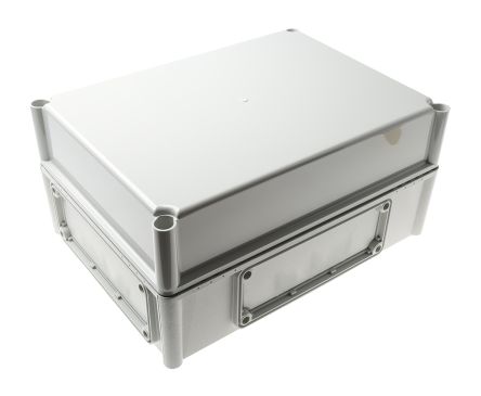 Fibox EK Polycarbonat Gehäuse Grau Außenmaß 380 X 280 X 180mm IP66, IP67