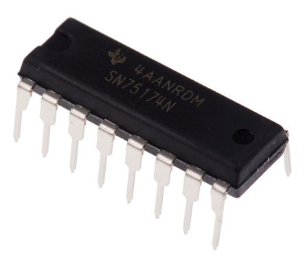Texas Instruments Leitungsübertrager 16-Pin PDIP