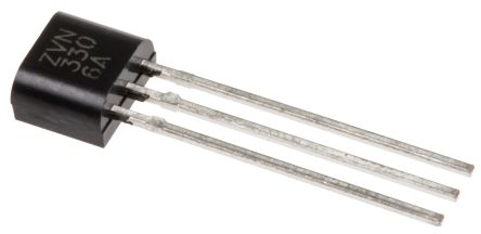 DiodesZetex N-Channel MOSFET, 270 MA, 60 V, 3-Pin E-Line Diodes Inc ZVN3306A