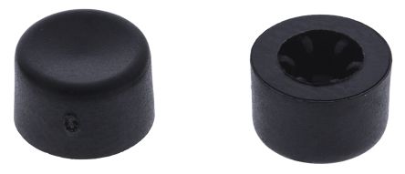 APEM Black Push Button Cap For Use With 9600 Series (Sub-Miniature Panel Mount Switch)