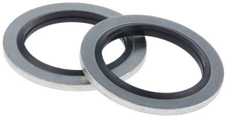 RS PRO 橡胶O型圈, 粘合密封件, 18.7mm内径, 26mm外径, 1.5mm厚, 工作温度-10°C至+80°C