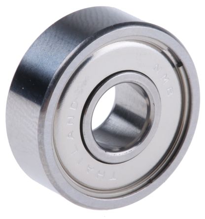 NMB DDR-1760X2ZZMTP24LY121 Double Row Deep Groove Ball Bearing- Both Sides Shielded End Type, 6mm I.D, 17mm O.D