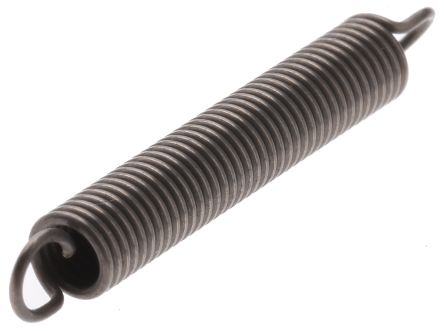 RS PRO Steel Extension Spring, 31mm X 4.5mm