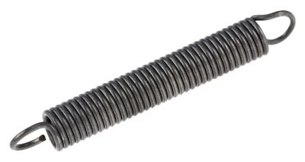 RS PRO Steel Extension Spring, 39.00mm X 5.5mm