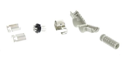 RS PRO Connecteur DIN, 7 Contacts, Mâle, Montage Sur Câble, A Souder