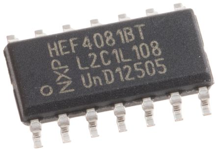 Nexperia HEF4081BT,652 Buffer & Line-Driver AND 14-Pin SOIC