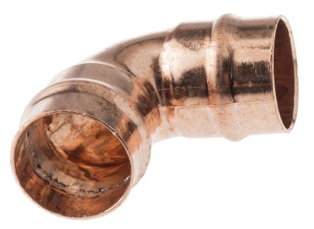 Conex-Banninger Copper Pipe Fitting, Solder 90° Elbow For 22 X 22mm Pipe
