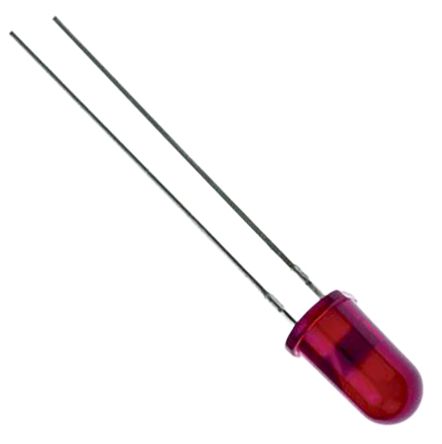 Broadcom THT LED Rot 1,9 V, 60 ° 5 Mm (T-1 3/4)