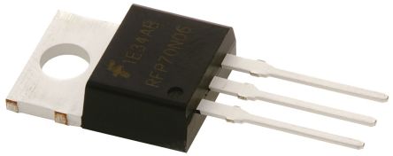 Onsemi RFP70N06 N-Kanal, THT MOSFET 60 V / 70 A 150 W, 3-Pin TO-220AB
