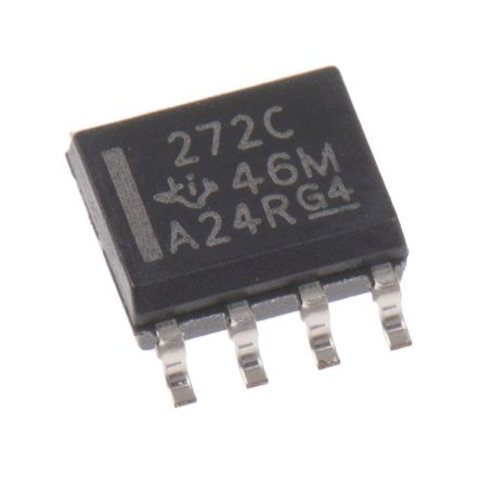 Texas Instruments TLC272CD, Op Amp, 1.7MHz, 5 → 15 V, 8-Pin SOIC