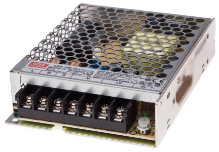 Lrs 100 15 Mean Well 105w Embedded Switch Mode Power Supply Smps 15v Dc Enclosed Rs Components