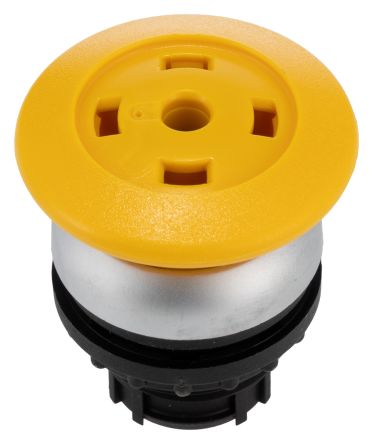 Eaton RMQ Titan M22 Series Yellow Momentary Push Button, 22mm Cutout, IP67