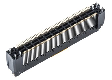 Hirose Conector Macho Para PCB Serie FunctionMAX FX18 De 120 Vías, 2 Filas, Paso 0.8mm, Para Soldar, Montaje Superficial